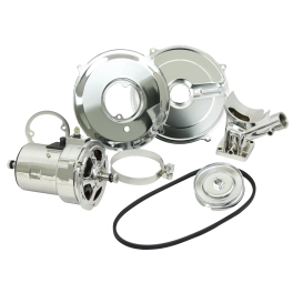 EMPI 00-9451-0 Deluxe Chrome Alternator Conversion Kit 75 Amp, for Type 1