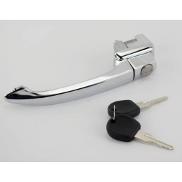 Outer Door Handle, with Key, for Beetle 64-1/2-66