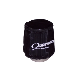 OUTERWEARS 115-10-4TBK Outerwear Pre-Filter, 3.5 To 3 3 Taper, 4 Tall, Black