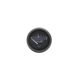 52mm Voltmeter, Black Bezelge, Black Bezel for Type 1