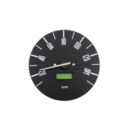 120mm Speedometer 10-150 KMH Black Dial Type 2