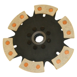 IAP AC141195B 200mm Black Magic 6 Puck Clutch Disc