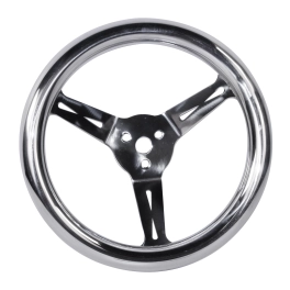 Latest Rage 16-9808-0x Steering Wheel, 12 Diameter, 3 In Dish, 3 Spoke, Stainless