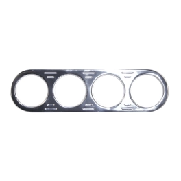 EMPI 16-9835-0 Billet Dash, for Manx Style, 4 Small Holes, Chrome