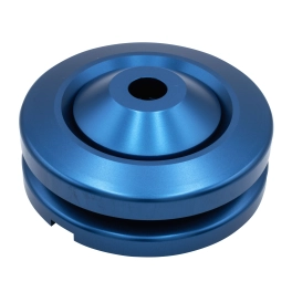 Billet Alternator Pulley, for Beetle, Blue