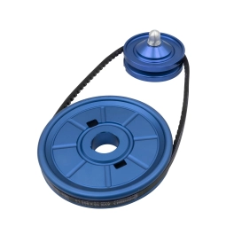 EMPI Color Matched Pulley Kit Blue Anodized, for Type 1 VW