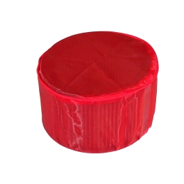 Outerwear Pre-Filter, 6 Round, 3.5 Tall, Red