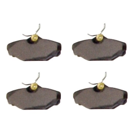 Brake Pad Set, for Emergency Brake Rear Kits, 4 Pads