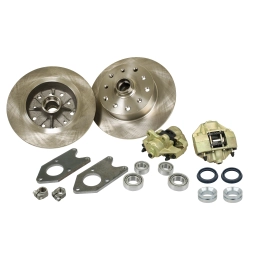 EMPI 22-2990-0 Disc Brake Kit, 5 On 4-3/4 Chevy, for King Pin 56-65