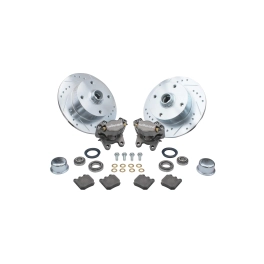 Ball Joint Front Disc Brake Kit w/o Spindles 66-77 4 on 130