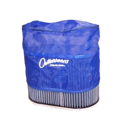 Outerwear Pre-Filter, 5.5 X 9 Oval, 6 Tall, Blue