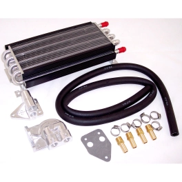 EMPI 3011 8 Pass Oil Cooler Kit, with Barbed Fittings