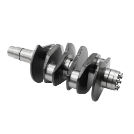 Crankshaft, 84mm, Forged Chromoly, 8 Dowel, Chevy Journals