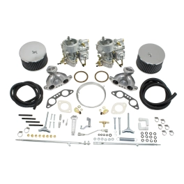 Dual 40 Solex Carburator Kit, for 1.7-1.8 Type 2, No Choke