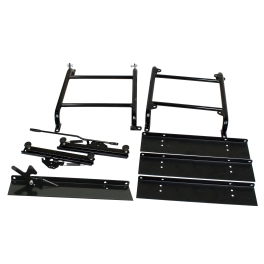 Seat Slider & Mount Kit, 4 Raise, Low Mount, Pair