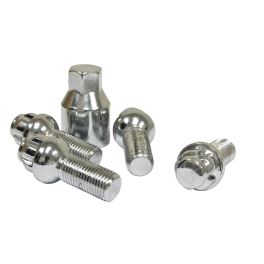 Chrome Wheel Locks 14mm Bolt