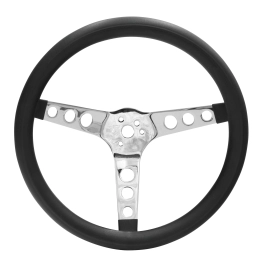 EMPI 79-4120-0 Steering Wheel, 13.5 Diameter 3.5 inch dish