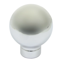 Billet Round Style Shift Knob, Fits 7, 10 & 12mm Threads