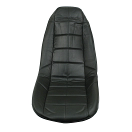 Lay Back Seat Cover, Black, Fits Fiberglass Lay Back Shells