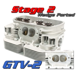 EMPI 98-1433-B Gtv-2 Cnc VW Heads, 94mm Stage 2 Port Job, Dual Spring, Pair