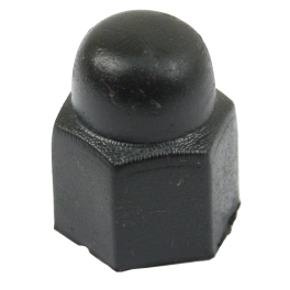 Wheel Bolt Cap, Black, For Bee