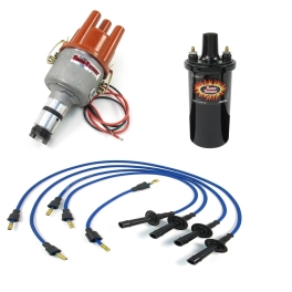 Appletree Automotive A3401 Ripper Ignition Kit, with Electronic Distributor, Blue