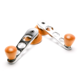 Window Cranks, Wood Trim, for Beetle 68 & Up, Pair