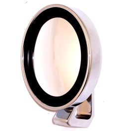 Deluxe Side View, Polished With Convex Lense, Each