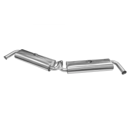 Dual Quiet Muffler, For B20311S, Stainless Steel