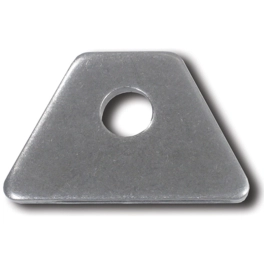 A&A MANUFACTURING FAB-3053 Tab, 1/2 Hole, 1/4 Thick