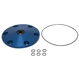 JayCee Mag-Plate Sump Drain With O-Ring, Blue