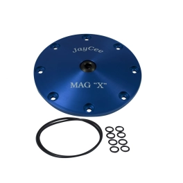 EMPI JC21070 JayCee Mag X Plate Sump Drain with O-Ring, Blue