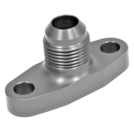 JayCee Billet Turbo Drain, -10, Silver