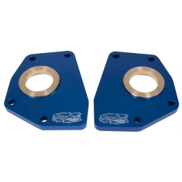 JayCee Billet Spring Plate Retainers, Blue