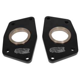 JayCee Billet Bus Spring Plate Retainers, Black