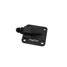 JayCee Billet Full-Flow Oil Pump Cover, Black