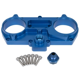 EMPI JC44780 JayCee Billet IDA EPC Top Plate, Blue