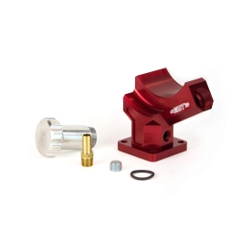 MST Billet Alternator Stand, Red