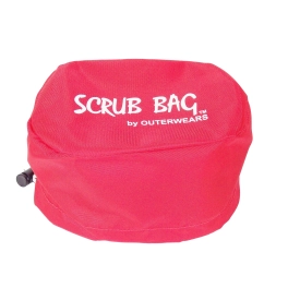 OUTERWEARS SB195-35R Storage Bag, 4.5 X 7 Oval, 3.5 Tall, Red