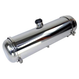 Stainless Steel Fuel Tank 8 X 24, 5 Gallon, Center Fill