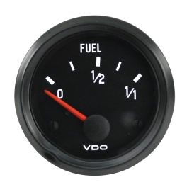 2-1/16 Fuel Gauge, Cockpit Series, 73-10 OHM