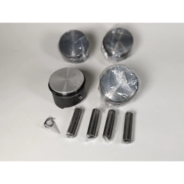 77mm Piston Set, Hypereutectic  Set of 4 40 Hp