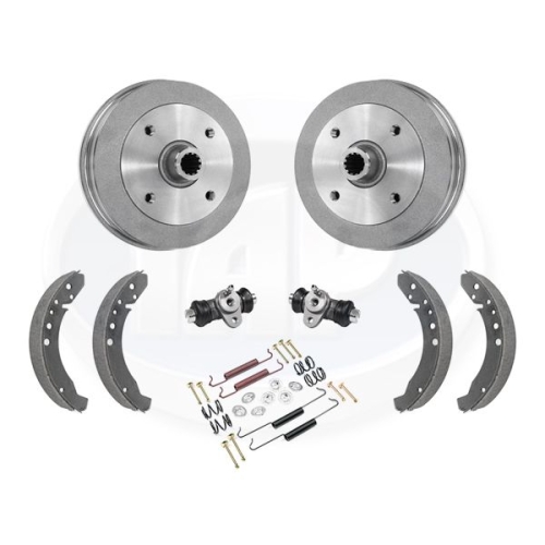 IAP 113-501-615JKIT Rear Brake Drum Kit for 68-79 IRS suspension