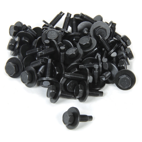 ALLSTAR PERFORMANCE ALL16550-50 Body Bolt 3/4in 50pk Black ALL16550-50