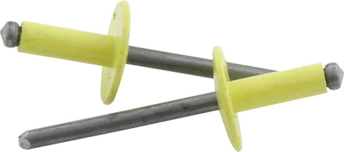 ALLSTAR PERFORMANCE ALL18180 Large Head Rivet 250Pk Yellow ALL18180