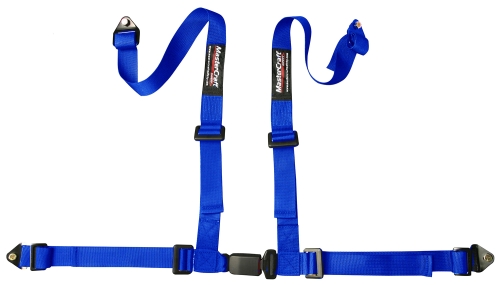 MASTERCRAFT MAS114002 Seat Belt Restraint 2in 4 Point, Blue