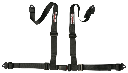 MASTERCRAFT MAS114204 Seat Belt Restraint 2in 4 Point, Black