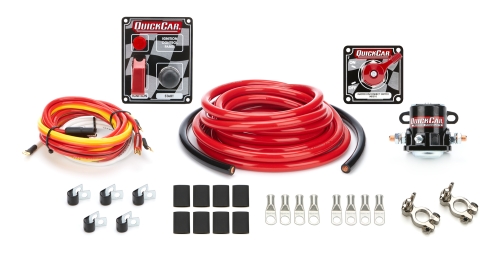 QUICKCAR RACING PRODUCTS QRP50-230 2 AWG Wiring Kit w/ 50-053 Switch Panel 50-230