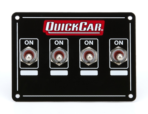 QUICKCAR RACING PRODUCTS QRP50-719 Extreme Accessory 4 Switch Panel 50-719