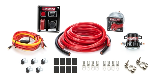 QUICKCAR RACING PRODUCTS QRP50-830 2 AWG Wiring Kit w/ 50-853 Switch Panel 50-830